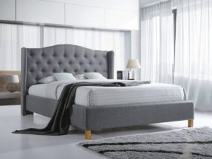 Кровать «Signal Aspen» (серый) 140/200